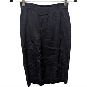 Bebe Black Button-Back Pencil Skirt 🖤